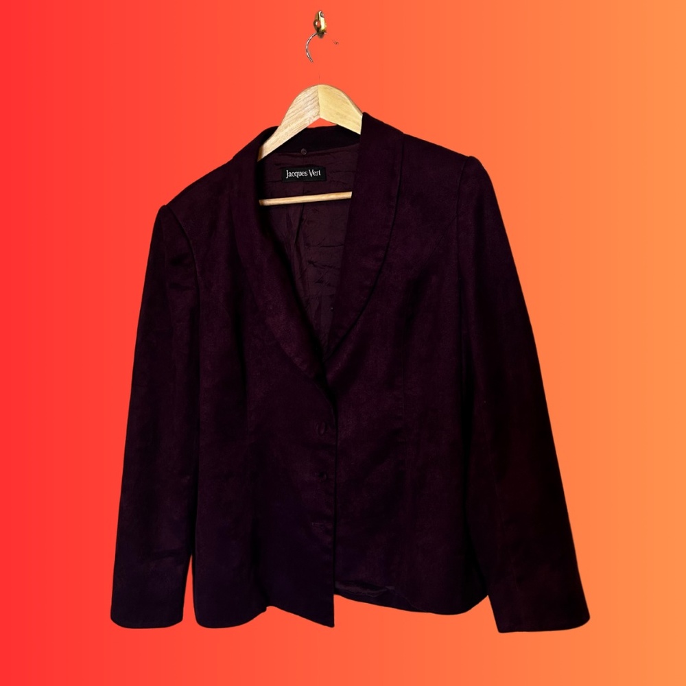 Jacques Vert Burgundy Suit!